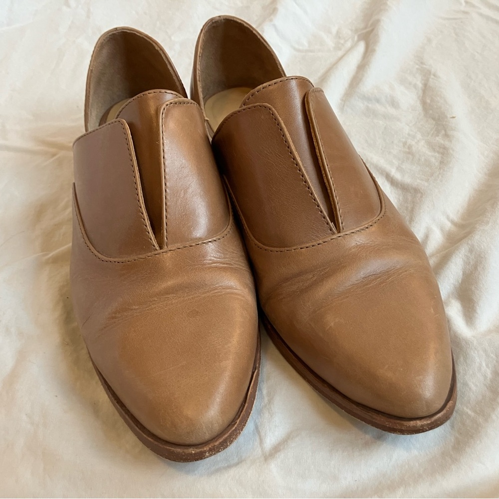 Nisolo Tan Leather work Shoes